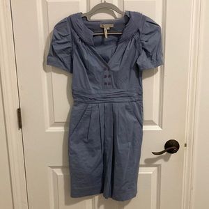 BCBGeneration cotton blue dress, size 0